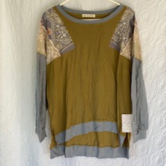 Free People Feelin It Embroidered Shirt - Picture 6 of 10